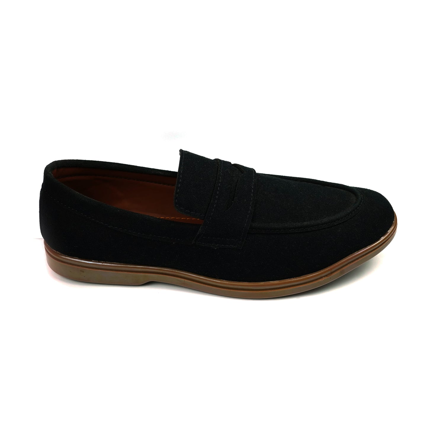 Loro Piana Black Penny Loafers