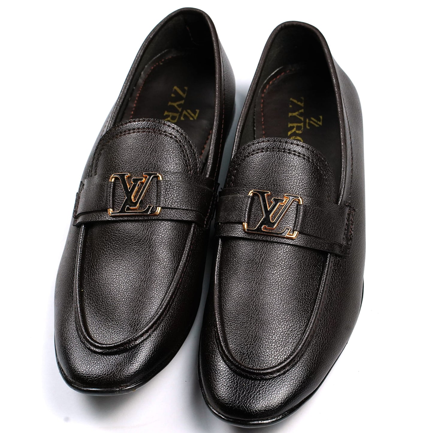 Pocket Loafers Brown– Premium Textured Leather