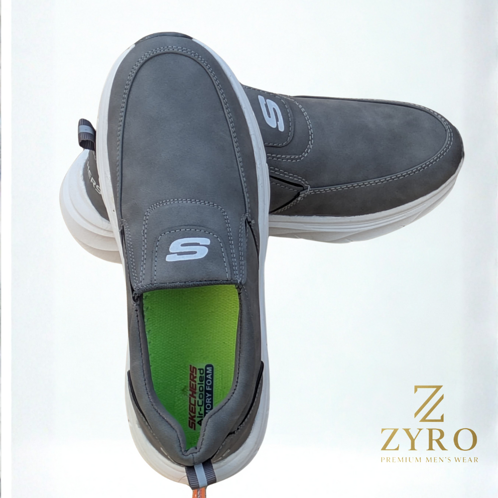 ZYRO Men's Casual Moccasin-Style Slip-On Sneakers