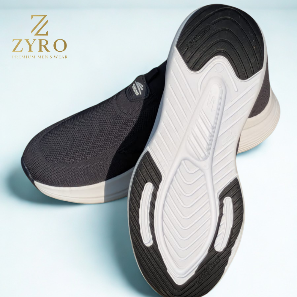 ZYRO Men's Knit Mesh Slip-On Comfort Loafers
