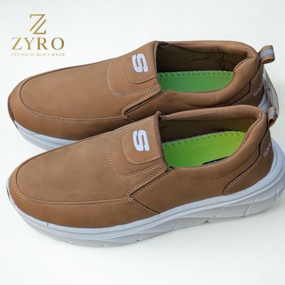 ZYRO Men's Casual Moccasin-Style Slip-On Sneakers