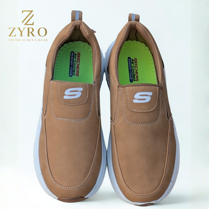 ZYRO Men's Casual Moccasin-Style Slip-On Sneakers