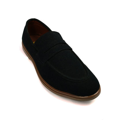 Loro Piana Black  Penny Loafers