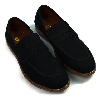 Loro Piana Black  Penny Loafers