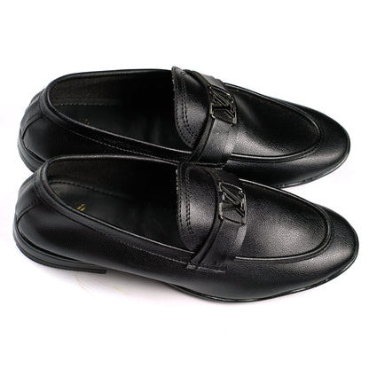 Pocket Loafers Black – Premium Textured Leather