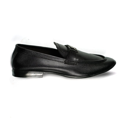 Pocket Loafers Black – Premium Textured Leather