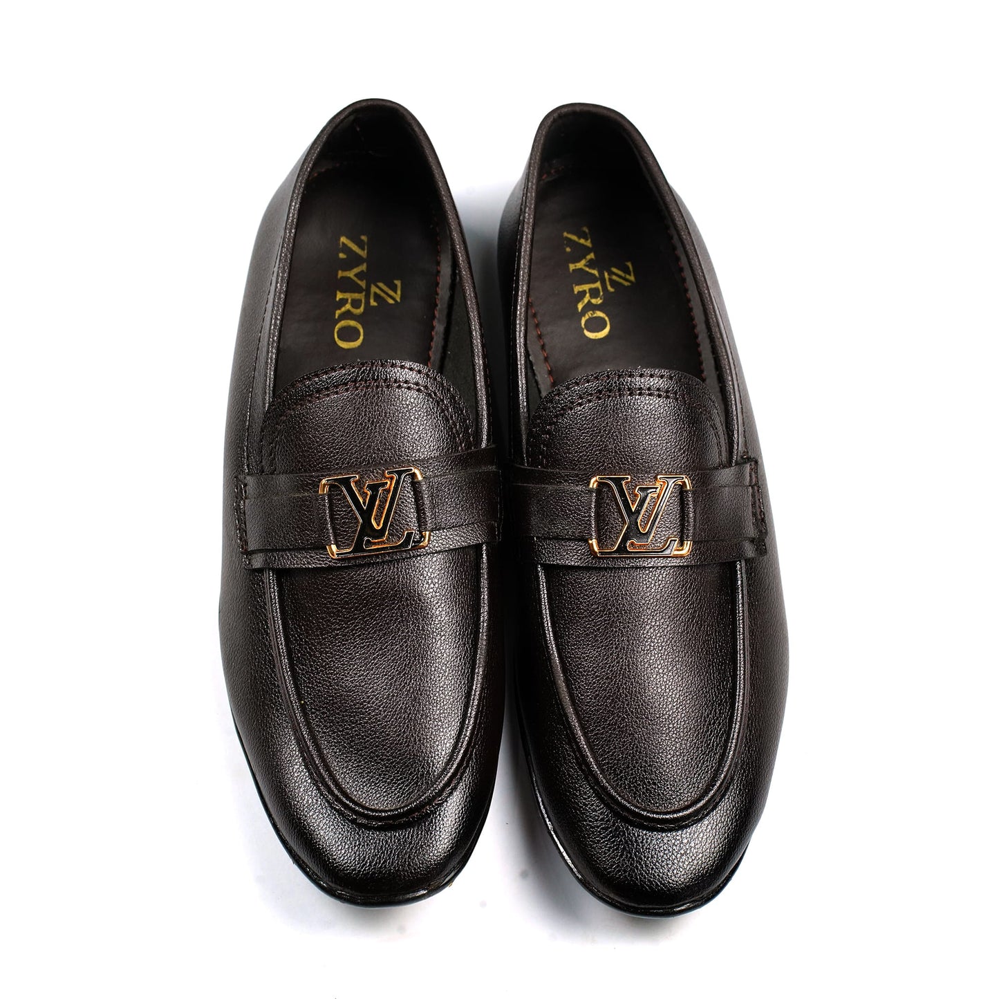 Pocket Loafers Brown– Premium Textured Leather