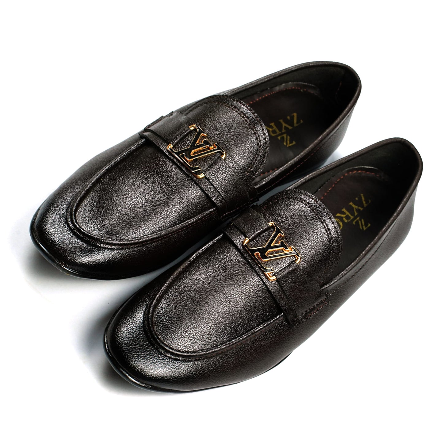 Pocket Loafers Brown– Premium Textured Leather