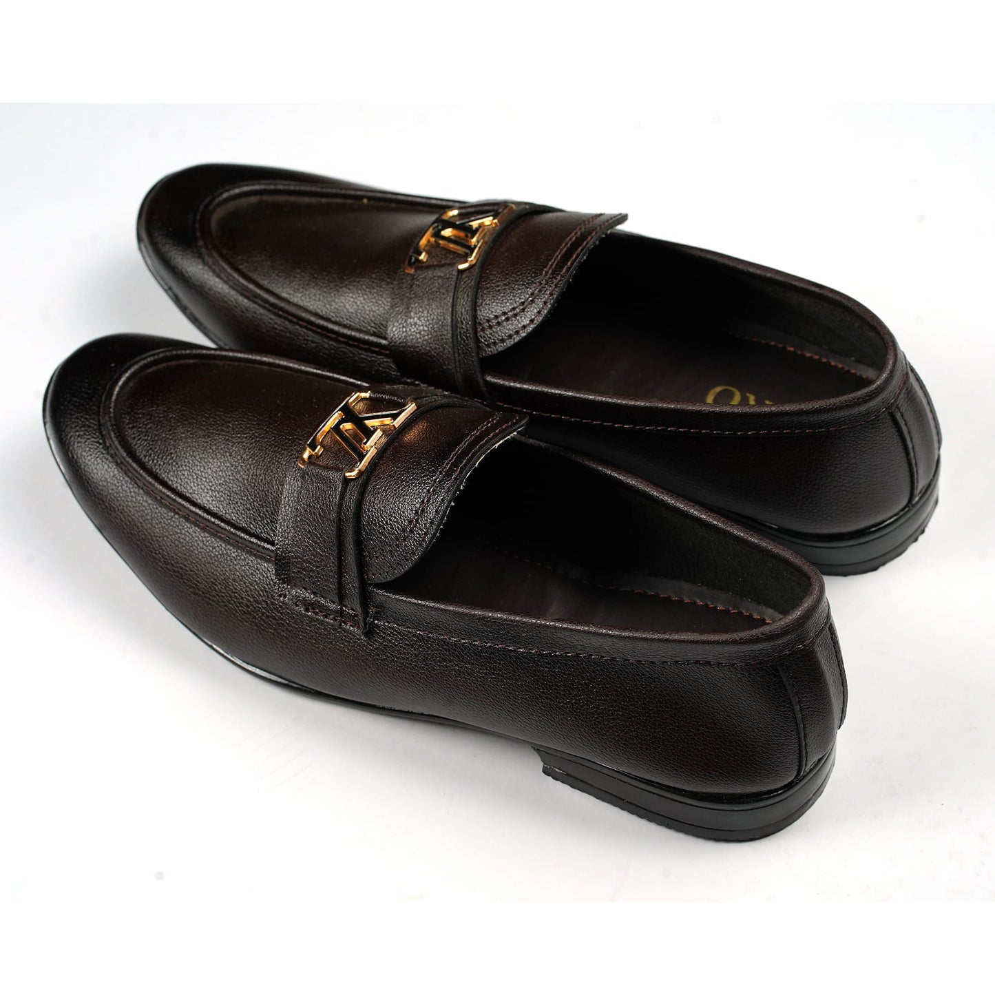 Pocket Loafers Brown– Premium Textured Leather